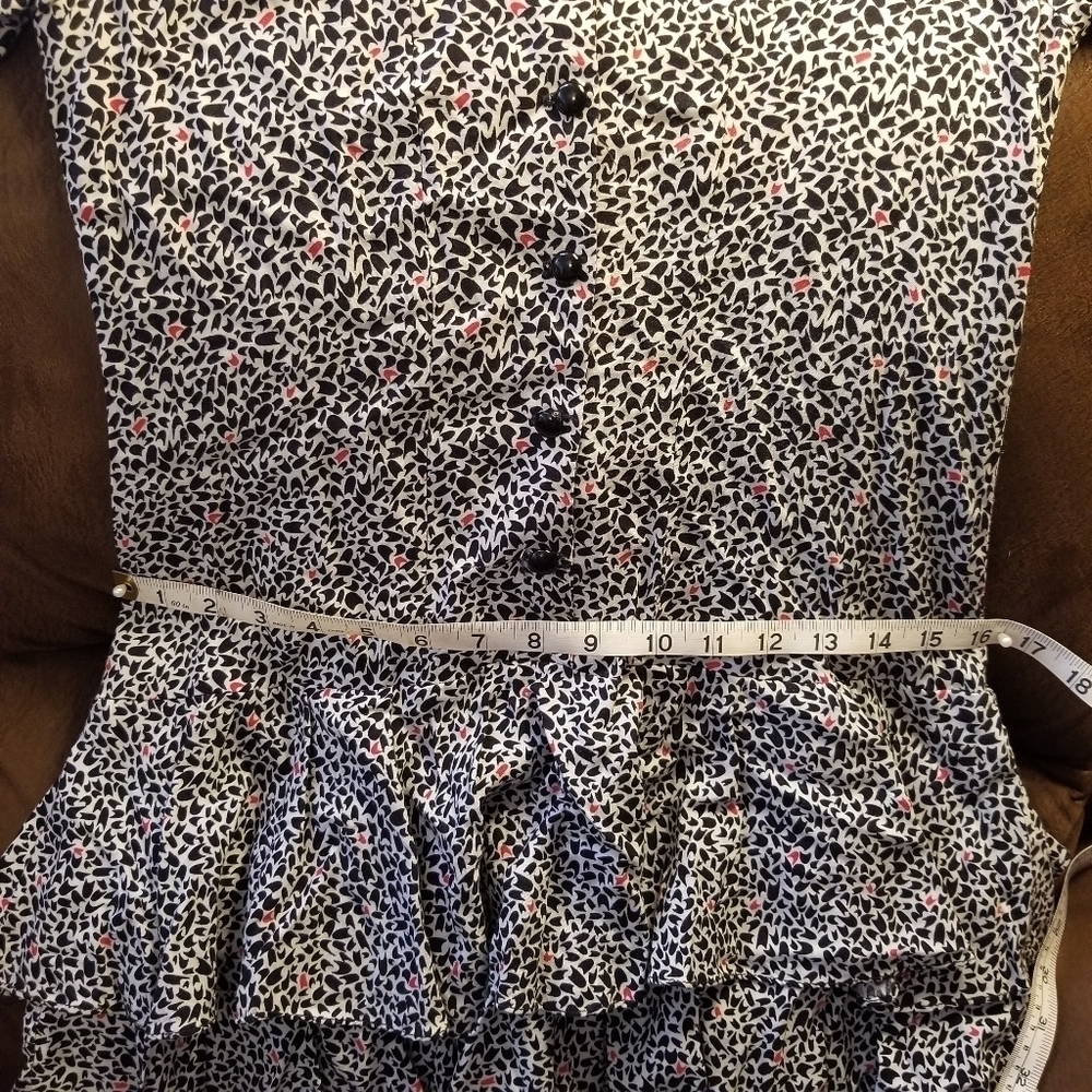 90s Ruffle Dress - Picture 7 of 8